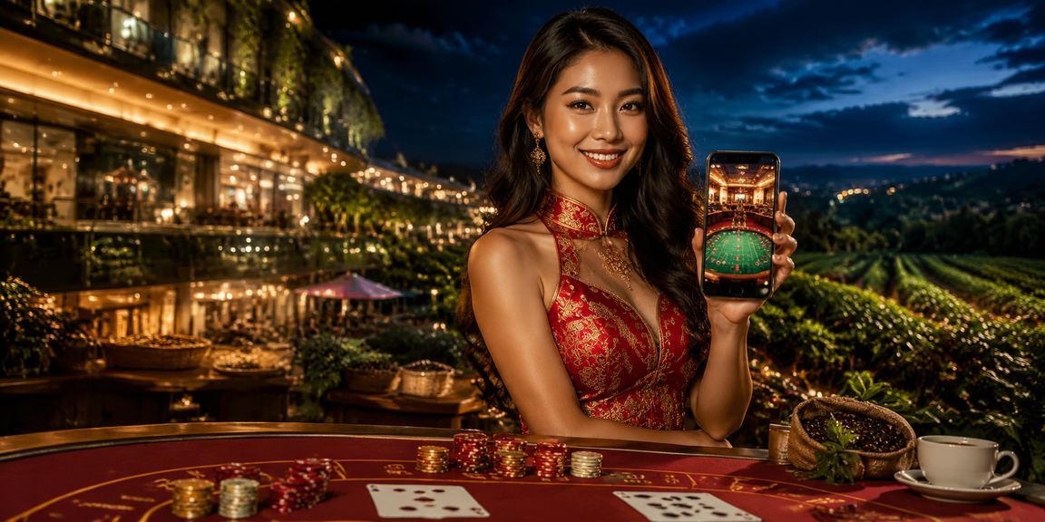 Người chơi nhận hoàn tiền rebate casino tại Quy Nhơn bên tách cà phê buổi sáng